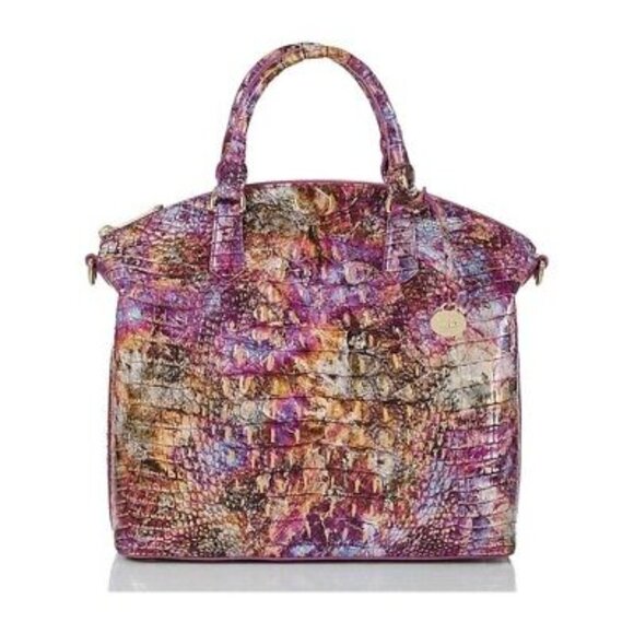 SALE: BRAHMIN Rare Color  Large Duxbury  Satchel FANTASY - NEW W/TAGS - Picture 2 of 10